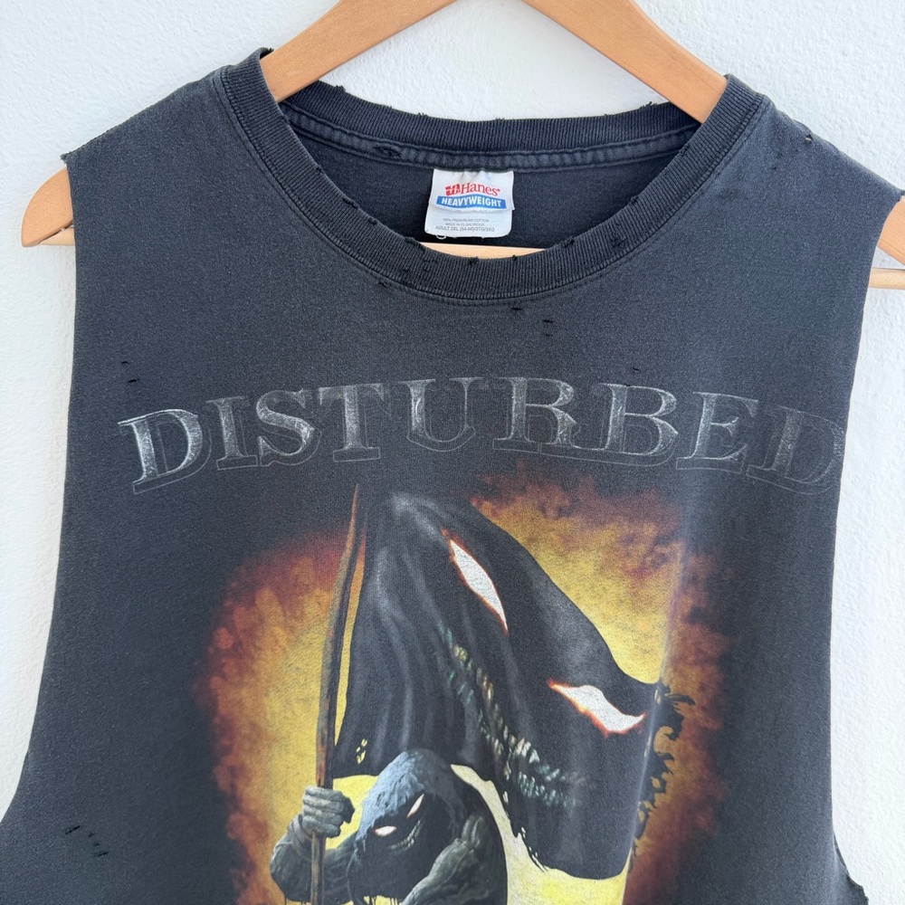 Disturbed Heavy Metal Muscle Tee - Picture 3 of 11